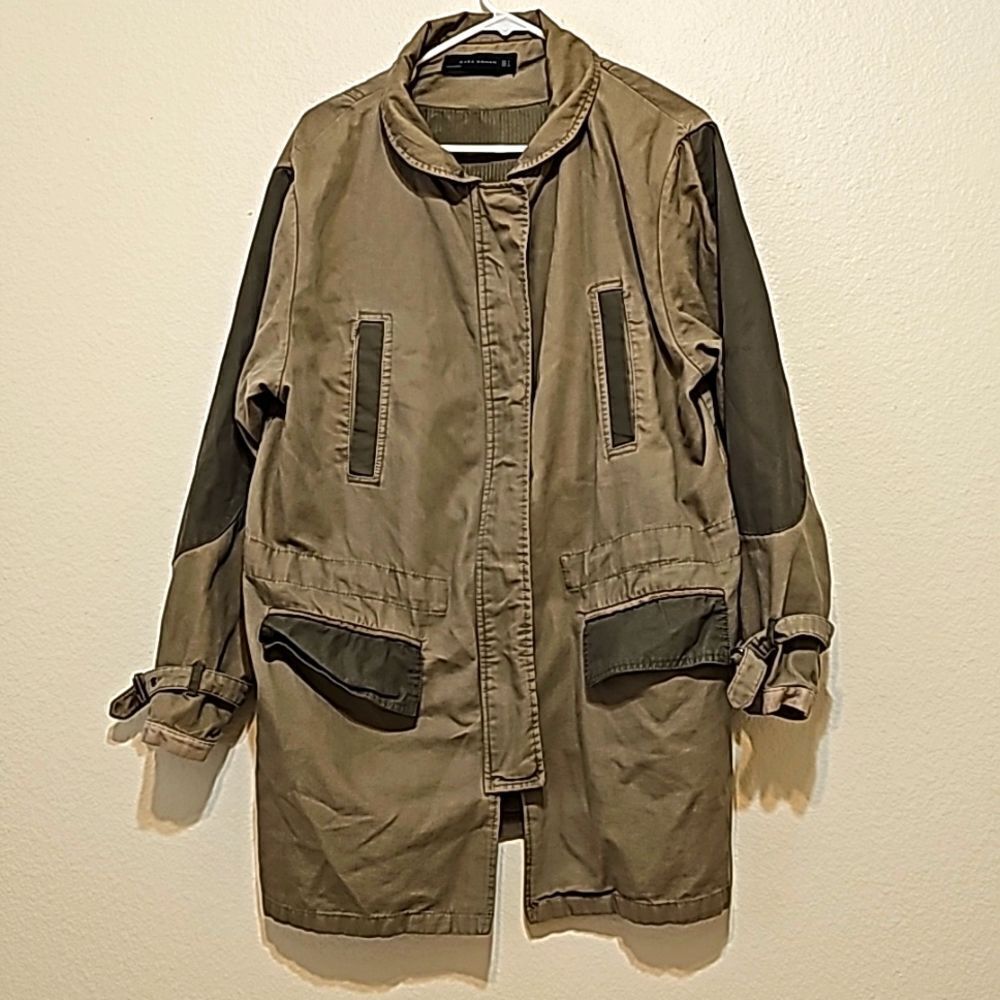 Zara utility jacket size large